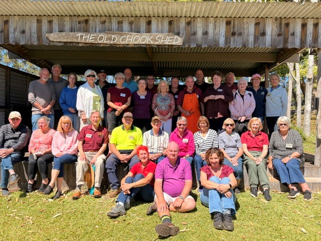 Volunteer photo taken after the AGM Sep 2026