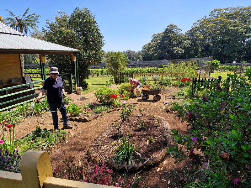 Maintaining the cottage garden